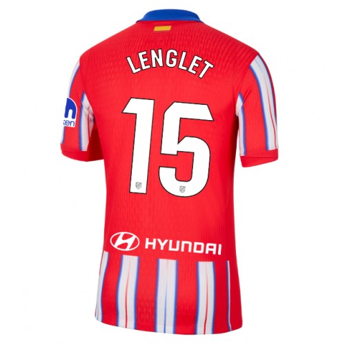 Dres Atletico Madrid Clement Lenglet #15 Domaci 2024-25 Kratak Rukav